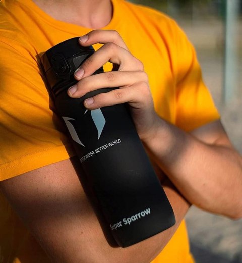 BIDON SPORTOWY BUTELKA NA WODĘ SUPER SPARROW 500ML BIDON SPORTOWY BUTELKA NA WODĘ SUPER SPARROW 500ML