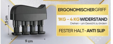 FINGER GRIPPER PROFESJONALNY PRZYRZĄD DO ĆWICZEŃ REHABILITACJA PALCÓW DŁONI FINGER GRIPPER PROFESJONALNY PRZYRZĄD DO ĆWICZEŃ REHABILITACJA PALCÓW DŁONI