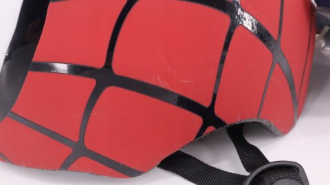 KASK ROWEROWY DZIECIĘCY ORZESZEK BELL SPIDERMAN MARVEL 50-54CM