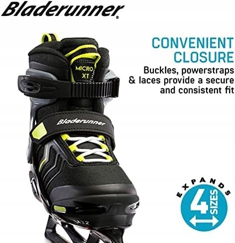 ŁYŻWY DZIECIĘCE REGULOWANE BLADERUNNER MICRO XT ICE 32-37