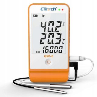 REJESTRATOR TEMPERATURY I WILGOTNOŚCI POWIETRZA ELITECH GSP-6
