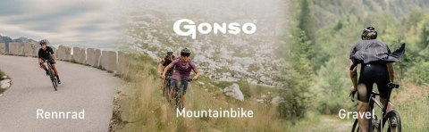 SPODENKI MĘSKIE ROWEROWE NA ROWER Z WKŁADKĄ GONSO R. 4XL