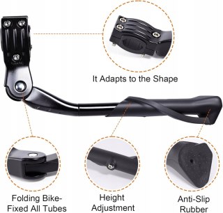 STOPKA ROWEROWA PODPÓRKA NÓŻKA DO ROWERU REGULOWANA 24-29" TYLNA 35KG