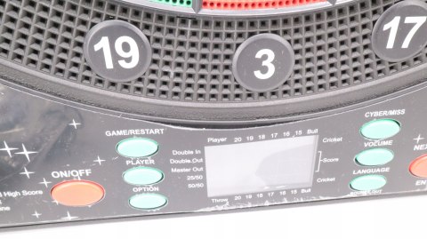 TABLICA TARCZA ELEKTRONICZNA DO DARTA RZUTEK + RZUTKI MEJASG