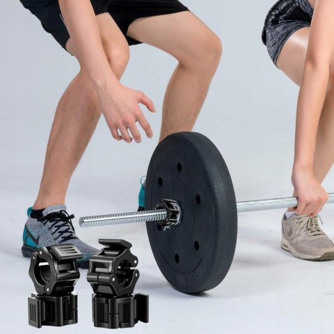 ZACISKI SZCZĘKOWE KLAMROWE NA GRYF OLIMPIJSKI SZTANGĘ 25MM HANTLE 2 SZTUKI ZACISKI SZCZĘKOWE KLAMROWE NA GRYF OLIMPIJSKI SZTANGĘ 25MM HANTLE 2 SZTUKI