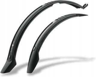 BŁOTNIKI ROWEROWE PRZÓD TYŁ SKS VELO 65 MOUNTAIN 26-27,5" CZARNE ZESTAW