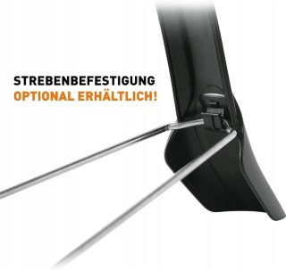 BŁOTNIKI ROWEROWE PRZÓD TYŁ SKS VELO 65 MOUNTAIN 26-27,5" CZARNE ZESTAW