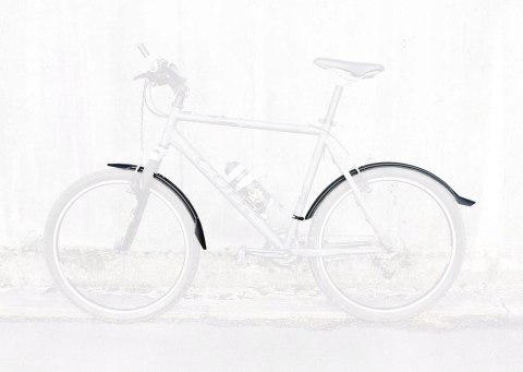 BŁOTNIKI ROWEROWE PRZÓD TYŁ SKS VELO 65 MOUNTAIN 26-27,5" CZARNE ZESTAW