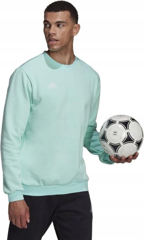 BLUZA MĘSKA ADIDAS BAWEŁNIANA ENTRADA CZERWONA R. XXL
