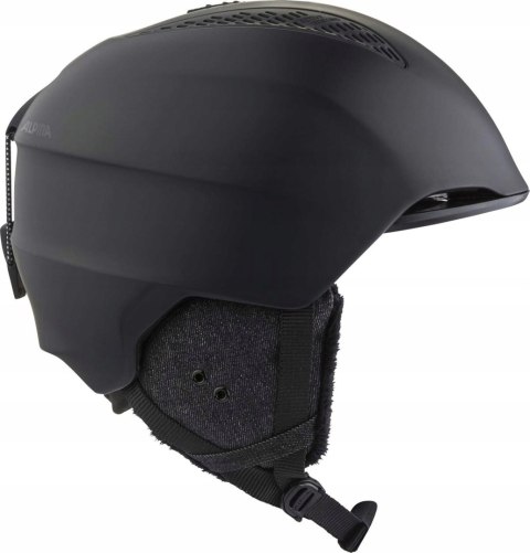 KASK NARCIARSKI SNOWBOARDOWY ALPINA GRAND 54-57CM CZARNY BLACK