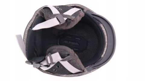 KASK NARCIARSKI SNOWBOARDOWY ALPINA GRAND 54-57CM CZARNY BLACK