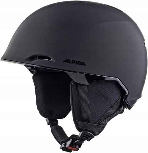 KASK NARCIARSKI SNOWBOARDOWY ALPINA MAROI 57-61CM CZARNY MAT