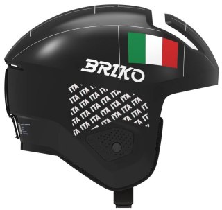 KASK NARCIARSKI SNOWBOARDOWY BRIKO VULCANO 2.0 XL 59-60CM CZARNO-BIAŁY
