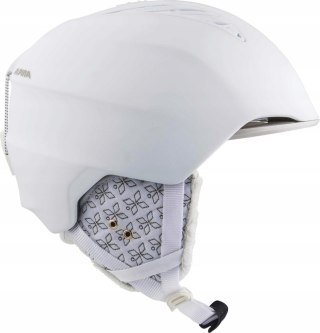 KASK NARCIARSKI SNOWBOARDOWY DAMSKI ALPINA GRAND 54-57CM WHITE-PROSECCO