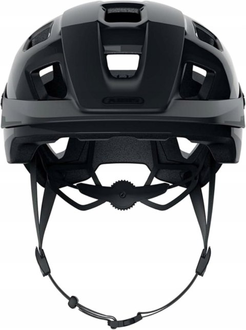 KASK ROWEROWY DZIECIĘCY MTB ABUS MOTRIP L 57-61CM CZARNY SHINY BLACK