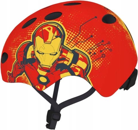 KASK ROWEROWY ORZESZEK DZIECIĘCY SEVEN DISNEY IRONMAN M 54-58CM