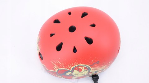 KASK ROWEROWY ORZESZEK DZIECIĘCY SEVEN DISNEY IRONMAN M 54-58CM
