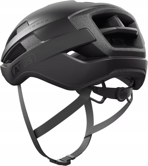 KASK ROWEROWY SZOSOWY ABUS WINGBACK S 51-55CM VELVET BLACK CZARNY