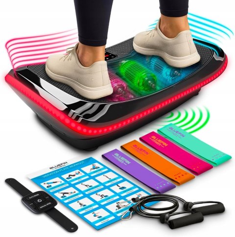 PLATFORMA PŁYTA WIBRACYJNA BLUEFIN 4D MASAŻ MAGNETYCZNY FITNESS