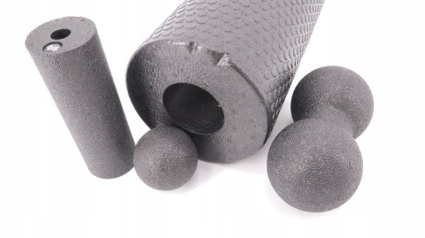 ROLLER WAŁEK DO MASAŻU FITNESS DUOBALL PIŁKA NAJATO ZESTAW EPP