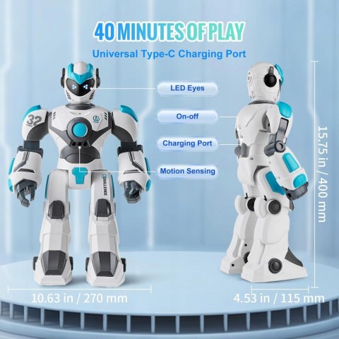 ZDALNIE STEROWANY ROBOT RC VEVOR ATTACER 2,4 GHz Z CZUJNIKIEM GESTÓW ZDALNIE STEROWANY ROBOT RC VEVOR ATTACER 2,4 GHz Z CZUJNIKIEM GESTÓW
