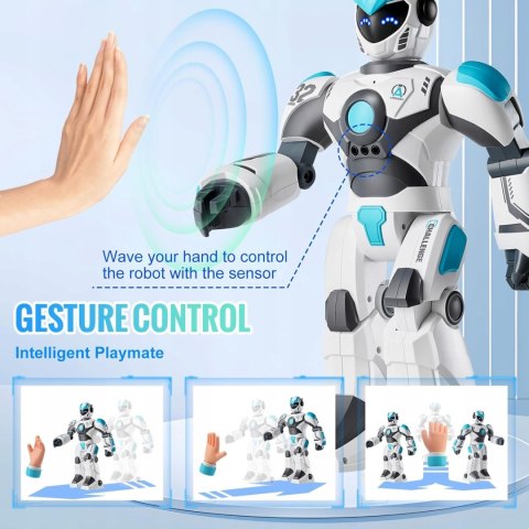 ZDALNIE STEROWANY ROBOT RC VEVOR ATTACER 2,4 GHz Z CZUJNIKIEM GESTÓW ZDALNIE STEROWANY ROBOT RC VEVOR ATTACER 2,4 GHz Z CZUJNIKIEM GESTÓW