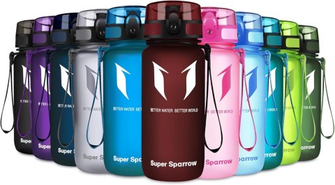 BIDON SPORTOWY BUTELKA NA WODĘ SUPER SPARROW 350ML BIDON SPORTOWY BUTELKA NA WODĘ SUPER SPARROW 350ML