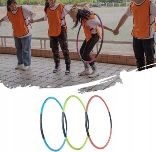 HULA HOOP SKŁADANE KÓŁKO OBRĘCZ HULAHOP DLA DZIECI 70 CM