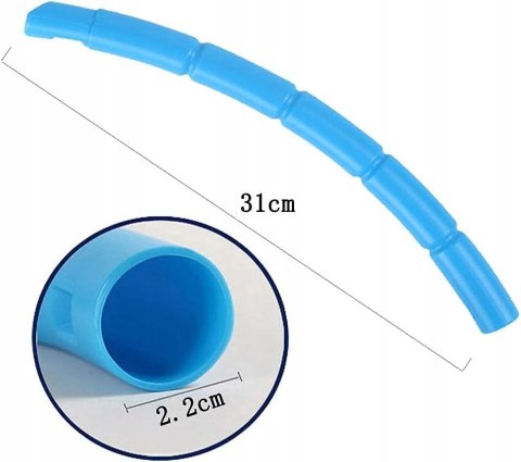 HULA HOOP SKŁADANE KÓŁKO OBRĘCZ HULAHOP DLA DZIECI 70 CM