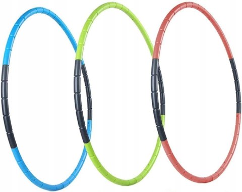 HULA HOOP SKŁADANE KÓŁKO OBRĘCZ HULAHOP DLA DZIECI 70 CM
