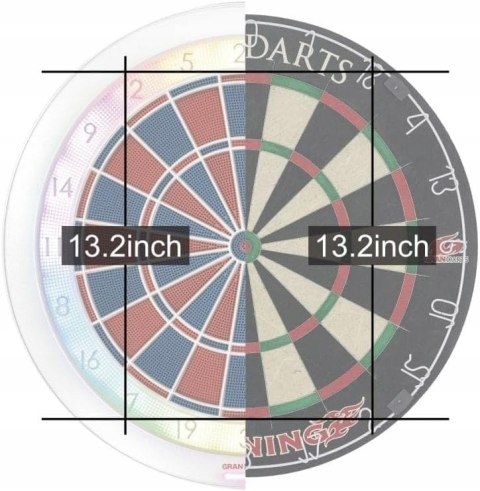 INTELIGENTNA TARCZA DO GRY W DARTA RZUTKI GRANBOARD SMARTBOARD