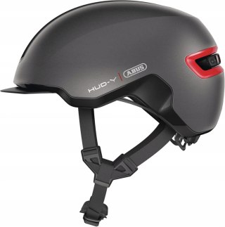 KASK ROWEROWY MIEJSKI ABUS URBAN HUD-Y M 54-58CM TITAN
