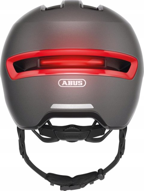 KASK ROWEROWY MIEJSKI ABUS URBAN HUD-Y M 54-58CM TITAN