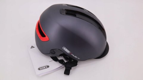KASK ROWEROWY MIEJSKI ABUS URBAN HUD-Y M 54-58CM TITAN