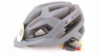KASK ROWEROWY Z DASZKIEM CRATONI C-FLASH M-L 56-59CM GREY