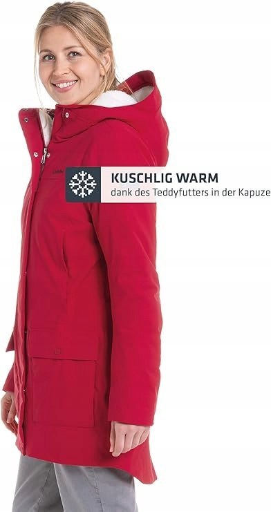 KURTKA DAMSKA ZIMOWA SCHOFFEL ROTTERDAM PARKA R. 40