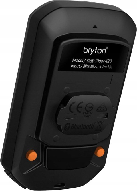 LICZNIK KOMPUTER ROWEROWY BEZPRZEWODOWY GPS BRYTON RIDER 420H + HRM