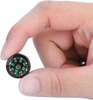 MINI KIESZONKOWY KOMPAS TURYTYCZNY NA ZEWNĄTRZ DOKŁADNY 20MM