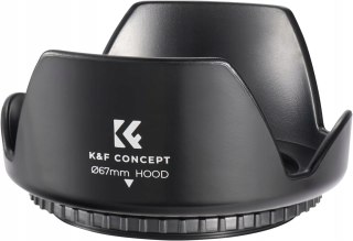 OSŁONA PRZECIWSŁONECZNA K&F CONCEPT 67MM DO SONY CANON SIGMA