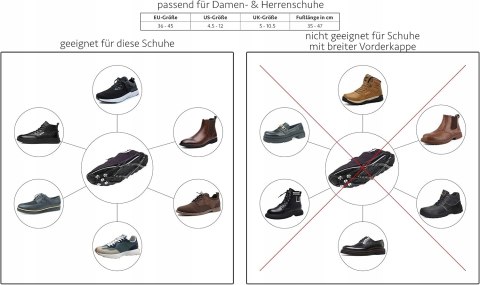 RACZKI TURYSTYCZNE NA BUTY NAKŁADKI ANTYPOŚLIZGOWE KOLCE 37-43
