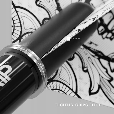 SHAFTY TARGET PRO GRIP SPIN SHORT 41MM CZARNY 6 SZTUK
