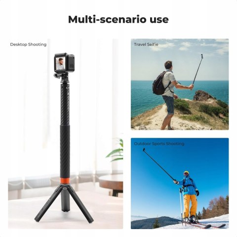 STATYW MONOPOD SELFIE STICK KIJEK K&F CONCEPT CARBON 127CM