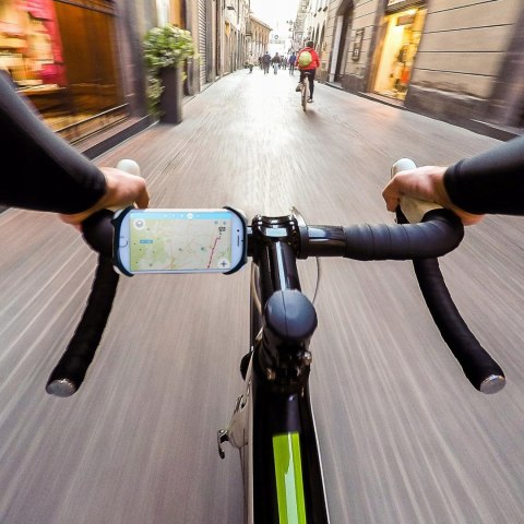 UCHWYT ROWEROWY NA TELEFON KIEROWNICĘ DO ROWERU SILIKONOWY