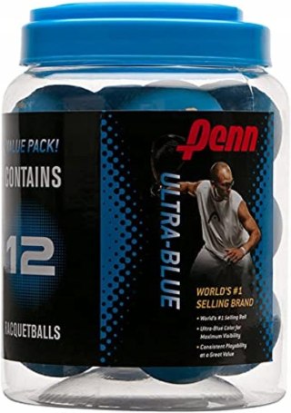 12 PIŁEK DO RACQUETBALLA MARKI PENN NIEBIESKIE