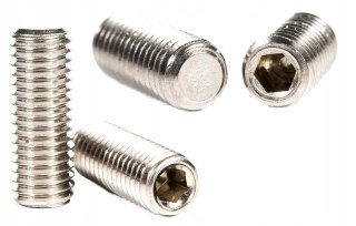 19x WKRĘT DOCISK ROBACZEK ŚRUBA DOCISKOWA M10 10MMx40MM