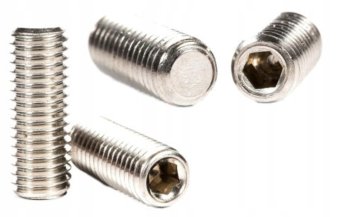 19x WKRĘT DOCISK ROBACZEK ŚRUBA DOCISKOWA M10 10MMx40MM