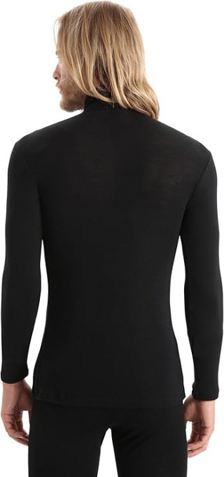 BLUZA MĘSKA SPORTOWA ICEBREAKER MERINO 175 EVERYDAY R. S CZARNA