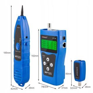 CYFROWY MIERNIK PRĄDU TESTER INSTALACJI NOYAFA NF-388