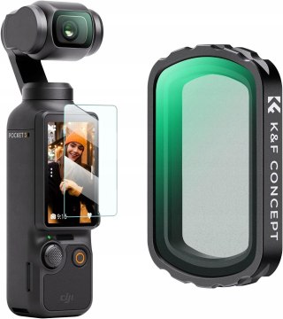 FILTR DYFUZYJNY HD BLACK DIFFUSION 1/4 K&F CONCEPT DO DJI OSMO POCKET 3