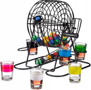 IMPREZOWE BINGO GRA TOWARZYSKA IMPREZOWA KIELISZKI SHOT RELAXDAYS